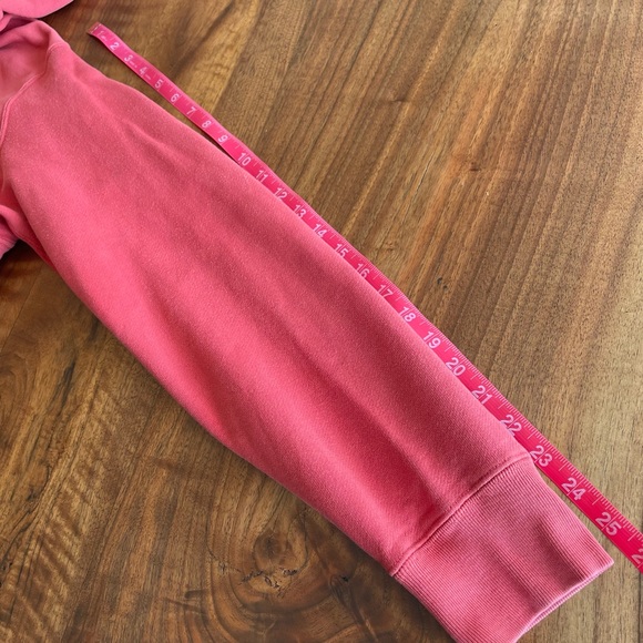 100% Cotton Uniqlo ♥️Red♥️ Oversized Hoodie Sweatshirt Hooded With Hand Pockets - Picture 11 of 16